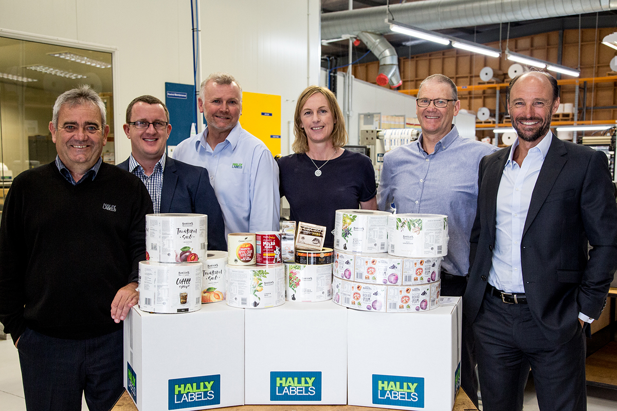 Hally Labels New Zealand Sales Team