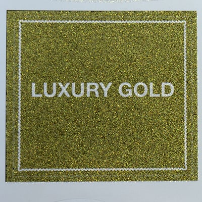 Luxury Gold Label Embellishment