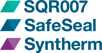 Hally Labels SQR007 SafeSeal Syntherm