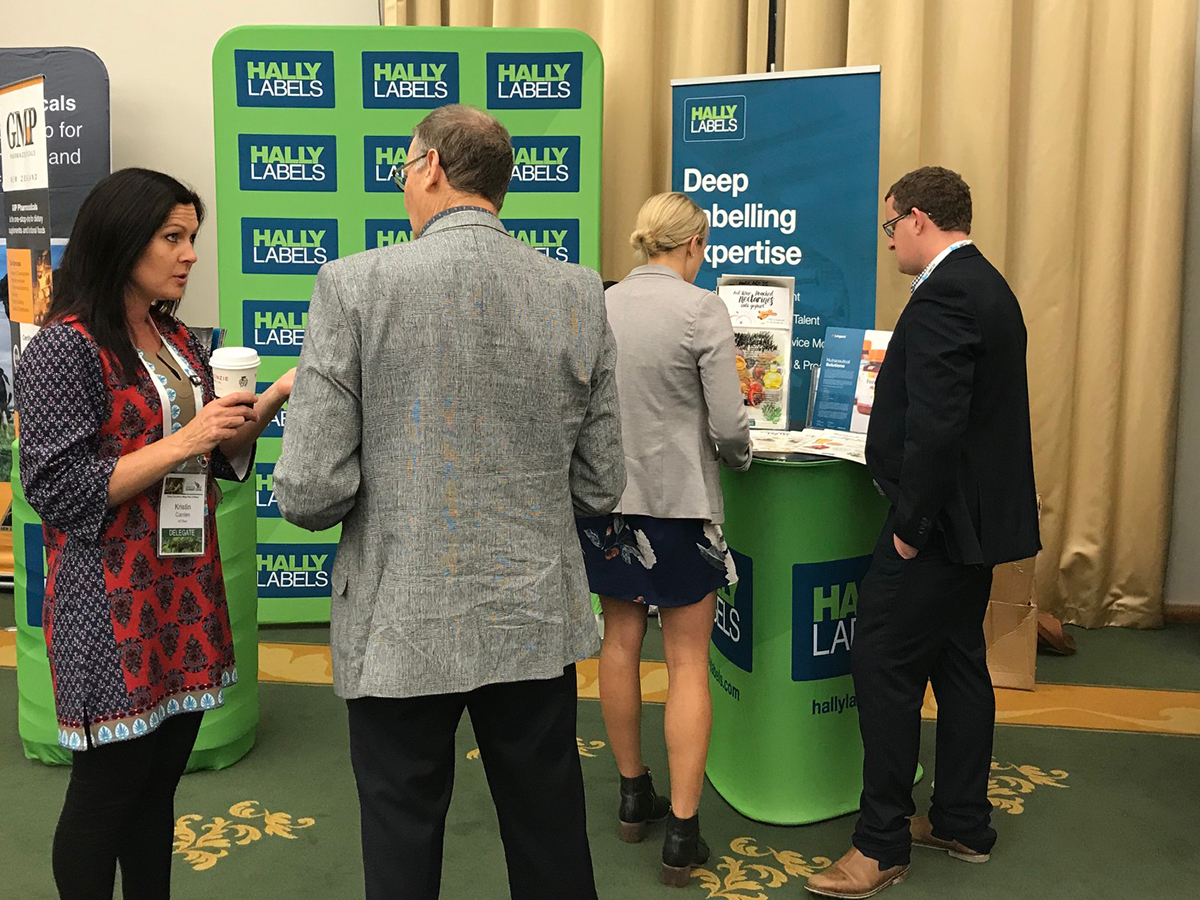 Hally Labels Sponsorship Natural Health Products NZ Summit 2018