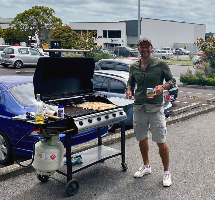 Hally Labels Auckland Staff BBQ