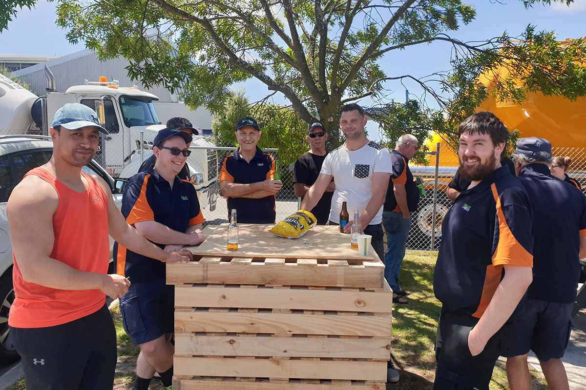 Hally Labels Christchurch Staff BBQ