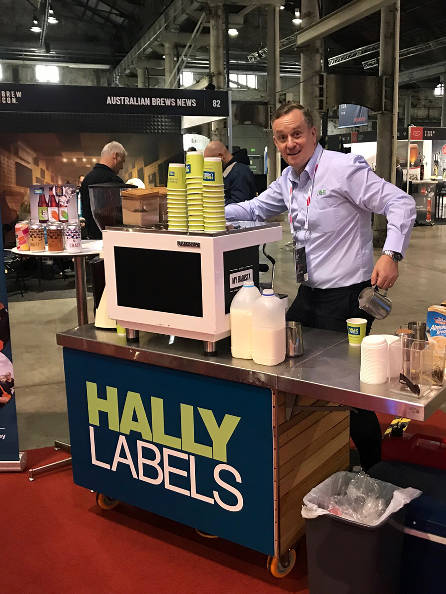 Hally Labels Sponsorship BrewCon 2018