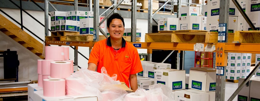 Hally Labels Thermal Labels Logistics