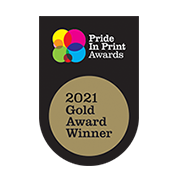 Hally Labels Pride in Print Gold Winner 2021